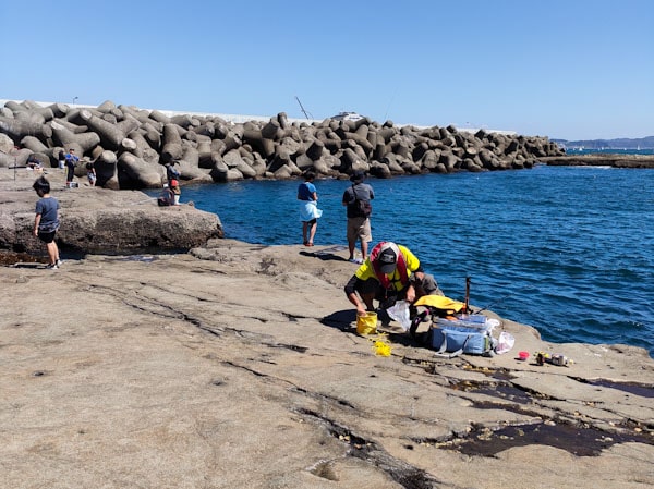 江の島　釜の口