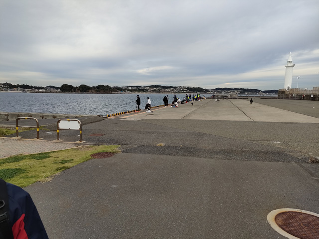 江の島大堤防