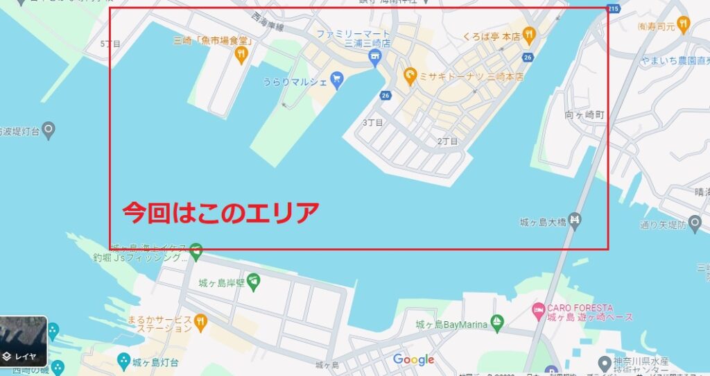 三崎港地図